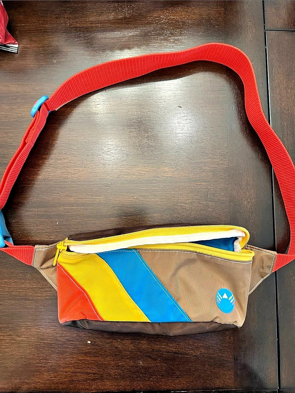 MOKUYOBI Level Up Fanny Pack Color Block Travel Bag